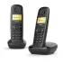 Р/Телефон Dect Gigaset A270 Duo Rus черный (труб. в компл.:2шт) АОН