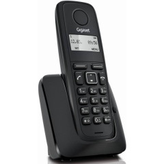 Р/Телефон Dect Gigaset A116 RUS черный АОН