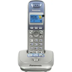 Р/Телефон Dect Panasonic KX-TG2511RUS серебристый/голубой АОН
