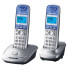 Р/Телефон Dect Panasonic KX-TG2512RUS серебристый (труб. в компл.:2шт) АОН