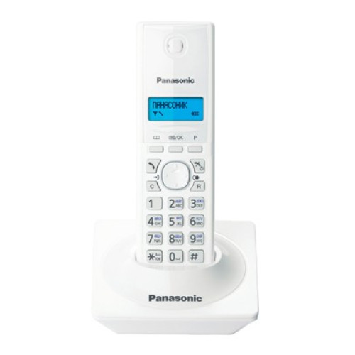 Р/Телефон Dect Panasonic KX-TG1711RUW белый АОН