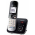 Р/Телефон Dect Panasonic KX-TG6821RUB черный автооветчик АОН