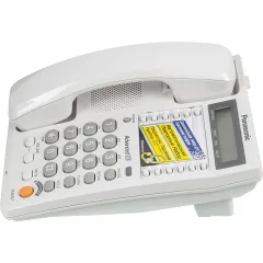 Телефон проводной Panasonic KX-TS2365RUW белый